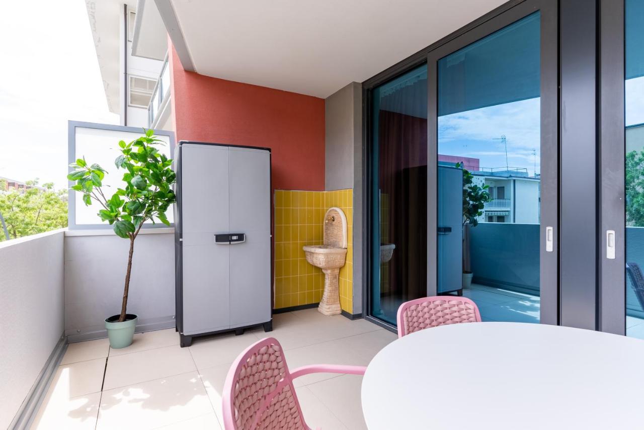 Aparthotel Zefiro Com Design, Large Terrace, Bike, Near Beach And Thermal Градо Экстерьер фото