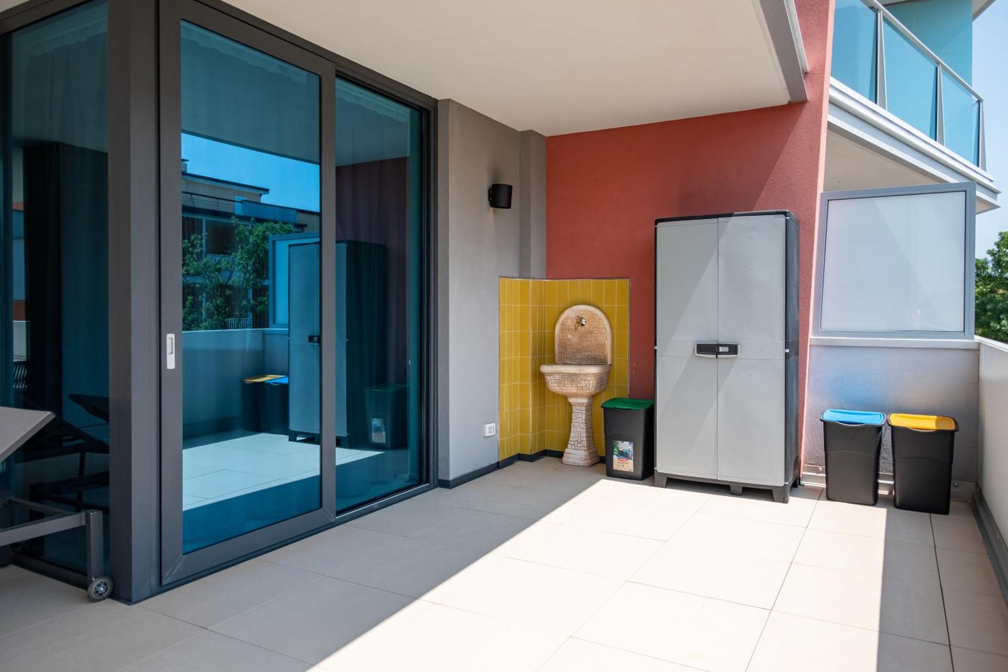 Aparthotel Zefiro Com Design, Large Terrace, Bike, Near Beach And Thermal Градо Экстерьер фото