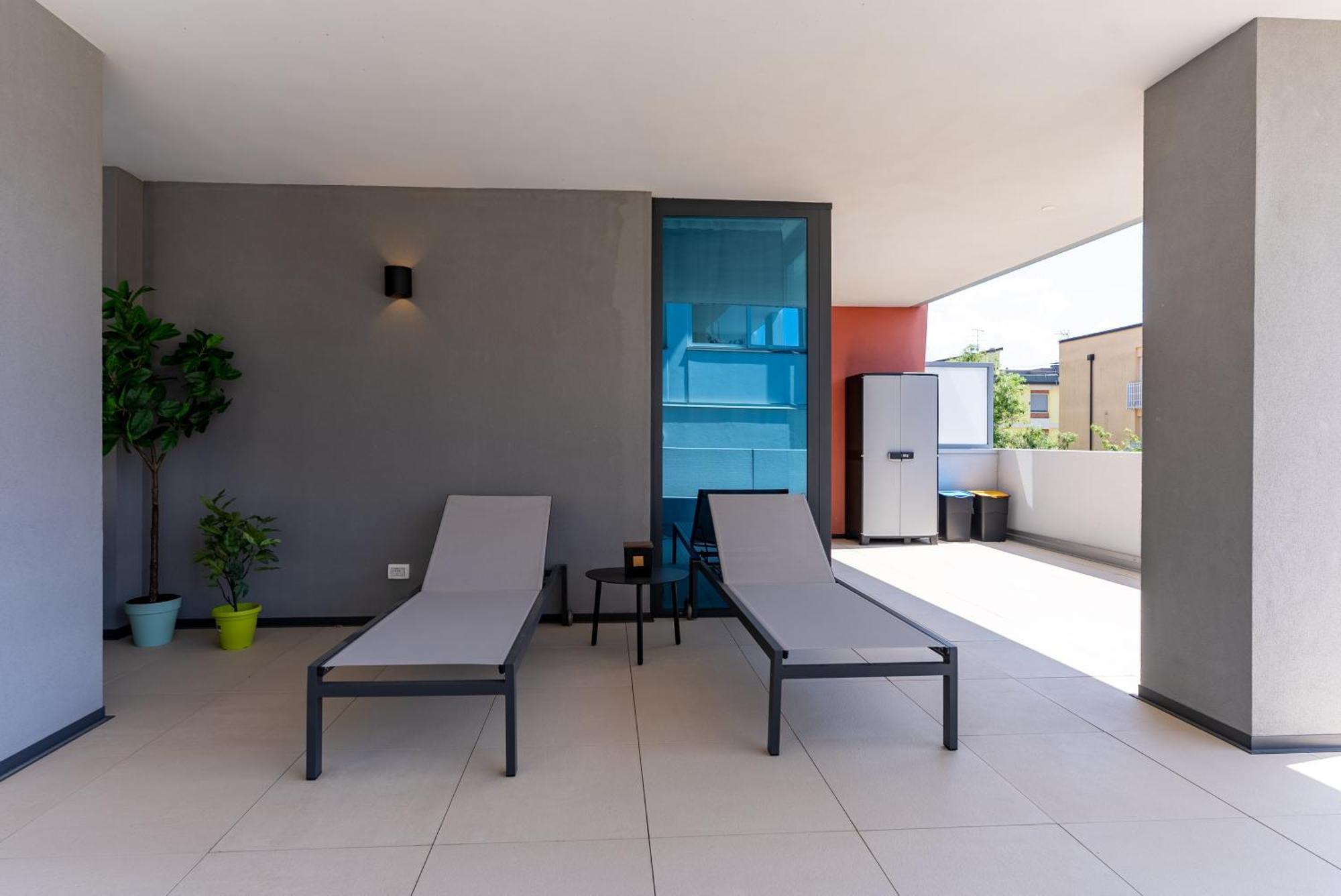 Aparthotel Zefiro Com Design, Large Terrace, Bike, Near Beach And Thermal Градо Экстерьер фото