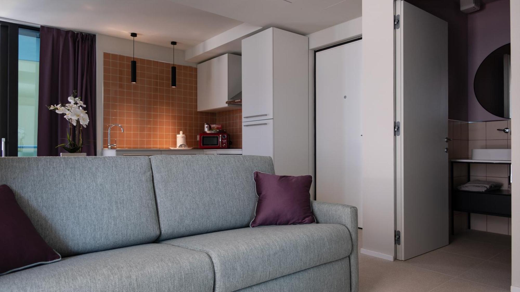 Aparthotel Zefiro Com Design, Large Terrace, Bike, Near Beach And Thermal Градо Экстерьер фото